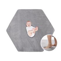 Tapete de Brincar BabyAlly Premium - Espesso, de Espuma, Cinza - Ideal para Bebês
