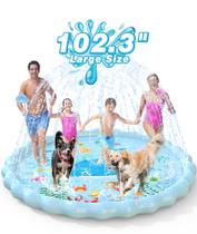 Tapete de Brincar com Chafariz EPN Splash Pad 260 cm Grande em PVC Tapete de Brincar com Chafariz EPN Splash Pad 260 cm Grande em PVC