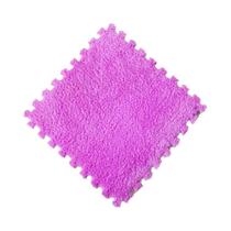 Tapete De Brincar Infantil De Pelúcia Macia 30x30CM, Tapete De Quebra-Cabeça Quente, Tapetes De