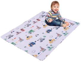 Tapete de brincar para bebês MIIMER 127x127cm, antiderrapante, lavável Tapete de brincar para bebês MIIMER 127x127cm, antiderrapante, lavável