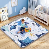 Tapete de brincar para bebês Omzer 120 x 120 cm de espessura, macio e antiderrapante Tapete de brincar para bebês Omzer 120 x 120 cm de espessura, macio e antiderrapante