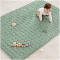 Tapete de brincar para crianças Comfy Cubs, médio, 122 x 183 cm, antiderrapante