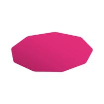 Tapete de cadeira Floortex FC121001009RC Policarbonato rosa 97x99 cm