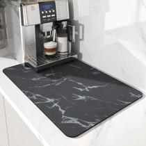 Tapete de café AMOAMI com revestimento de borracha absorvente para cozinha