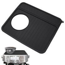Tapete de café para Breville 878/881 Espresso Tamper Mat Black