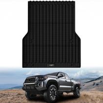 Tapete de cama de caminhão LASFIT para Toyota Tacoma 2005-2023 5 pés preto Tapete de cama de caminhão LASFIT para Toyota Tacoma 2005-2023 5 pés preto