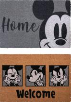 Tapete de capacho Gertmenian Disney Mouse Coir Mouse 20x34cm, pacote com 2 Tapete de capacho Gertmenian Disney Mouse Coir Mouse 20x34cm, pacote com 2
