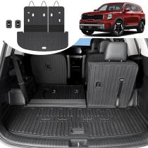 Tapete de carga HOUCLEMIC para Kia Telluride 2020-2025 TPE Trunk Tapete de carga HOUCLEMIC para Kia Telluride 2020-2025 TPE Trunk