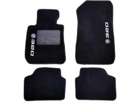 Tapete De Carpete Bmw 320I 2006 Até 2013 Preto