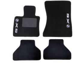 Tapete De Carpete Para Bmw X5 2009 Até 2019 Preto