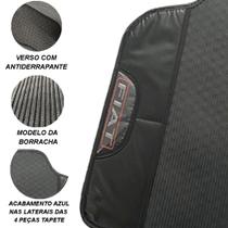 Tapete de carro automotivo 4 peças universal emborrachado como logo marca logotipo nome fiat uno palio siena argo crono