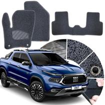 Tapete de Carro para Fiat Toro Capacho Vinil Grafite Premium