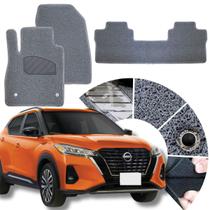 Tapete de Carro Para Nissan Kicks Longitude 2025 2026 Original Lanzi capacho Automotivo sem odor lindo Cor Cinza Tapete de Carro Para Nissan Kicks Longitude 2025 2026 Original Lanzi capacho Automotivo sem odor lindo Cor Cinza