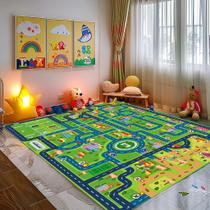 Tapete de carro Play Mat yongjoy City Map para crianças 150x100cm