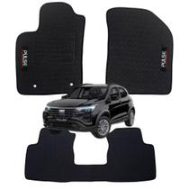 Tapete De Carro Pvc Borracha Fiat Pulse 2022 A 2023 Impermeável Fácil Limpeza Encaixe Perfeito Pvc Preto 3 Pçs Tapete De Carro Pvc Borracha Fiat Pulse 2022 A 2023 Impermeável Fácil Limpeza Encaixe Perfeito Pvc Preto 3 Pçs
