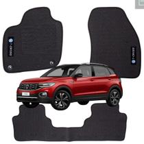 Tapete De Carro Pvc Borracha T-cross Volkswagen 2019 A 2023