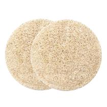 Tapete de chá Coasters FELTECHELECTR Loofah, tapetes americanos de cortiça, 2 peças Tapete de chá Coasters FELTECHELECTR Loofah, tapetes americanos de cortiça, 2 peças