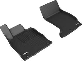 Tapete de chão 3D MaxPider Custom Fit Kagu Black Genesis G70 AWD Tapete de chão 3D MaxPider Custom Fit Kagu Black Genesis G70 AWD