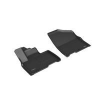 Tapete de chão 3D MaxPider Custom Fit Kagu Black Kia Carnival