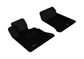Tapete de chão 3D MaxPider Custom Fit Kagu Black Mercedes-Benz GLK 350 (X204) 2013-2015