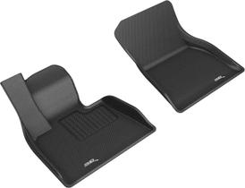 Tapete de chão 3D MaxPider Custom Fit Kagu Black para BMW X5 X6 X7