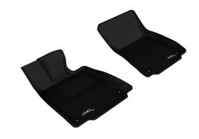 Tapete de chão 3D MaxPider Custom Fit Kagu Black para Lexus IS/RC