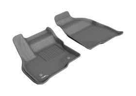 Tapete de chão 3D MaxPider Custom Fit Kagu Grey Chevrolet Bolt EV