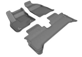 Tapete de chão 3D MaxPider Custom Fit Kagu Grey Chevrolet Bolt EV