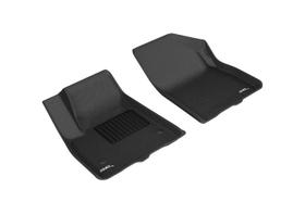 Tapete de chão 3D MaxPider Custom Fit KAGU para GMC/CHEVROLET ACADIA/BLAZER 2019-2023 - Primeira fila