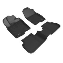 Tapete de chão 3D MaxPider Custom Fit Kagu para Honda Civic 2022-2025