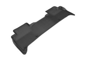 Tapete de chão 3D MaxPider Kagu Black Land Rover Discovery 2017-2023