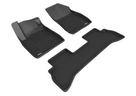 Tapete de chão 3D MaxPider Kagu preto para Buick Encore GX FWD Tapete de chão 3D MaxPider Kagu preto para Buick Encore GX FWD