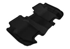 Tapete de chão 3D MaxPider L1HD05521509 Front Row Honda Fit Black