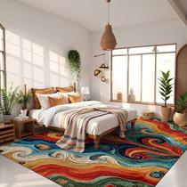 Tapete de chão de 60* 180 cm, veludo, cobertor de sofá doméstico, quarto, nórdico, retrô Tapete de chão de 60* 180 cm, veludo, cobertor de sofá doméstico, quarto, nórdico, retrô