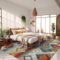 Tapete de chão de 60* 300 cm, veludo, cobertor de sofá doméstico, quarto, nórdico, retrô