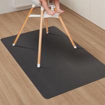 Tapete de chão ZPAI Area 90x150cm Vinil impermeável preto antiderrapante Tapete de chão ZPAI Area 90x150cm Vinil impermeável preto antiderrapante