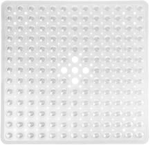 Tapete de chuveiro Yimobra Non Slip 53x53cm para banheiro transparente Tapete de chuveiro Yimobra Non Slip 53x53cm para banheiro transparente