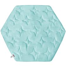 Tapete de colchão Playpen Moonsea Hexagon Blue para Regalo Play Yard