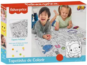 Tapete de Colorir Fun Art and Craft Fisher Price - 68x65cm