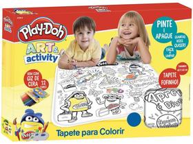 Tapete de Colorir Fun Art and Craft Play-Doh - 68x65cm Tapete de Colorir Fun Art and Craft Play-Doh - 68x65cm