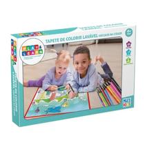 Tapete de Colorir Lavável Veículos na Cidade BR1744