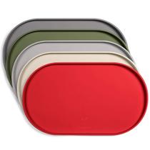 Tapete de comida para cães DogBuddy, silicone impermeável para comida e água