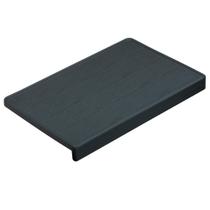 Tapete de compactação Normcore Corner Espresso Silicone cinza escuro