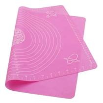 Tapete de Confeiteiro Silicone 50x40cm Abrir Massas Prático