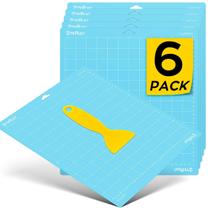 Tapete de corte HTVRONT Light Grip 30x30cm para Cricut, pacote com 6 Tapete de corte HTVRONT Light Grip 30x30cm para Cricut, pacote com 6