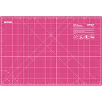 Tapete de corte OLFA Self Healing 30x45cm com grade para costura rosa Tapete de corte OLFA Self Healing 30x45cm com grade para costura rosa