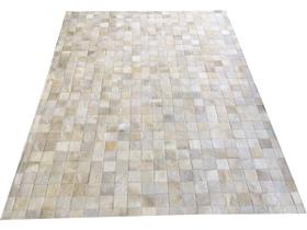 Tapete De Couro Bege Claro 1,50x2,00 Sem Bordas