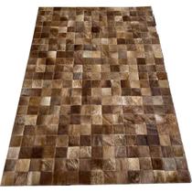 Tapete De Couro castanho 1,00x1,50 sem bordas Tapete De Couro castanho 1,00x1,50 sem bordas