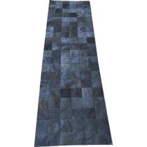Tapete de couro cinza tingido 0,60x2,00 sem bordas pç 10x10