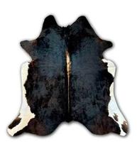 Tapete De Couro de Boi Preto